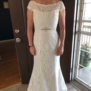 Beautiful Cream Lace Dress